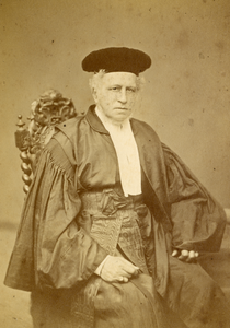 221681 Portret van jhr. mr. J.G. Bosch van Drakestein, geboren 1811, raadsheer in het Provinciaal Gerechtshof van ...